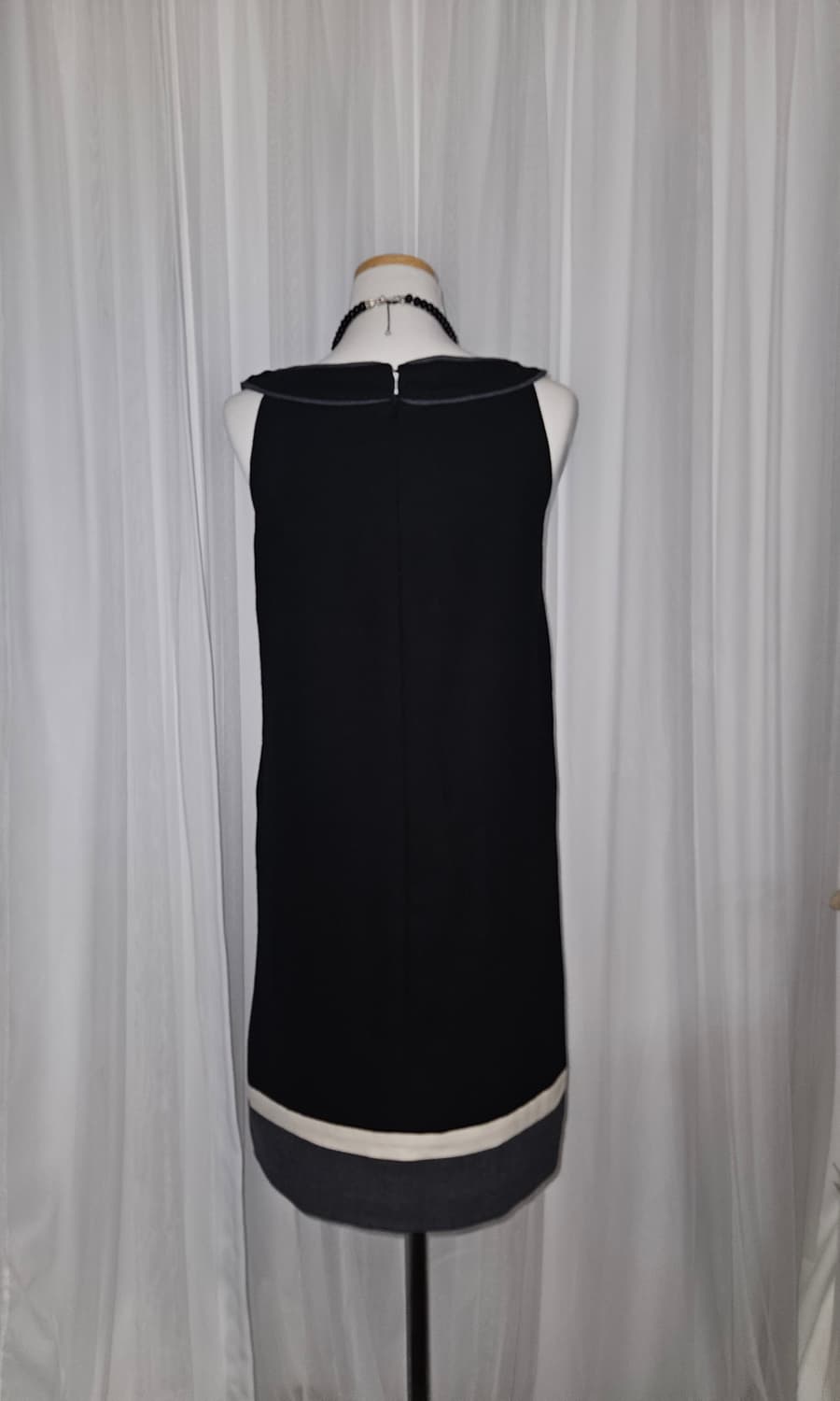 entertainer 공겜여주 라운드 홀터넥 코튼 원피스 상품이미지2