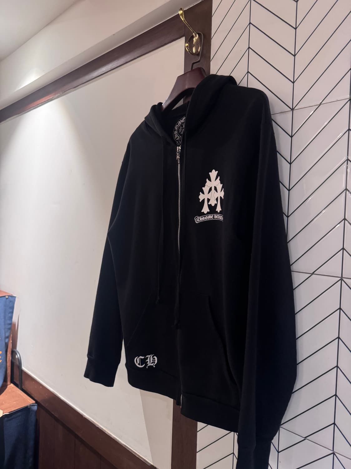 크롬하츠 세메터리 후드집업 L 상품이미지1