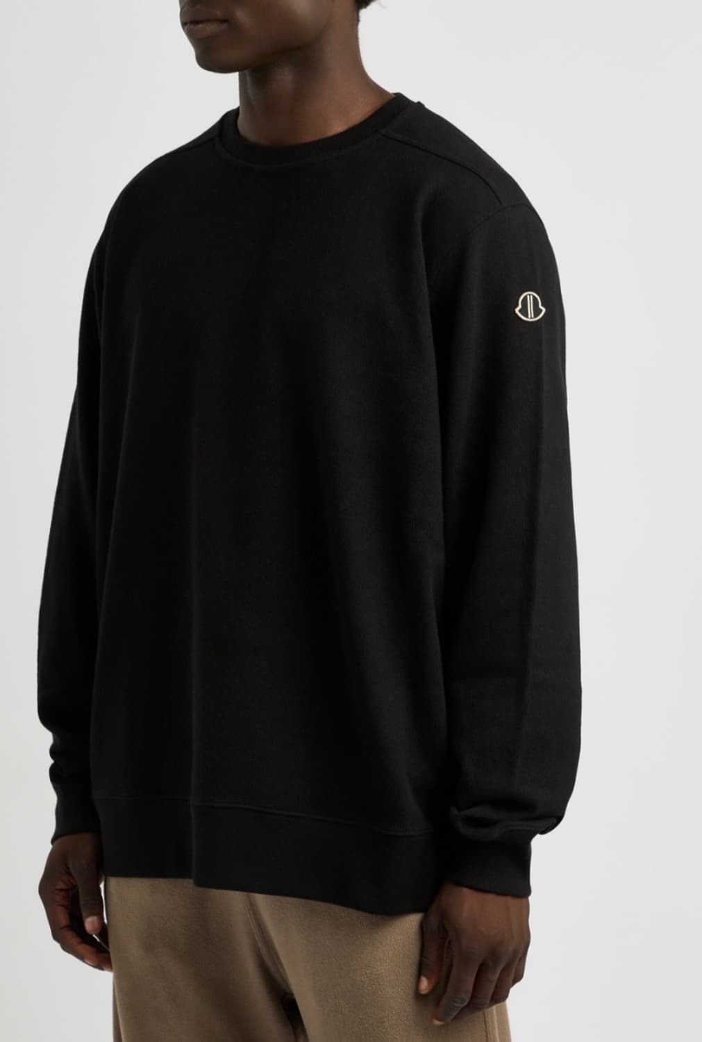 [New] 몽클레어 x 릭오웬스 점보 크루넥 저지 스웨터 블랙  상품이미지2