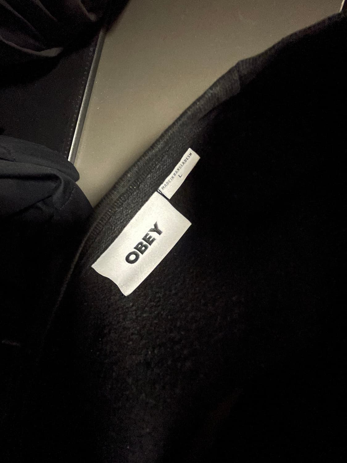 오베이 서울 기모 맨투맨 L 상품이미지3