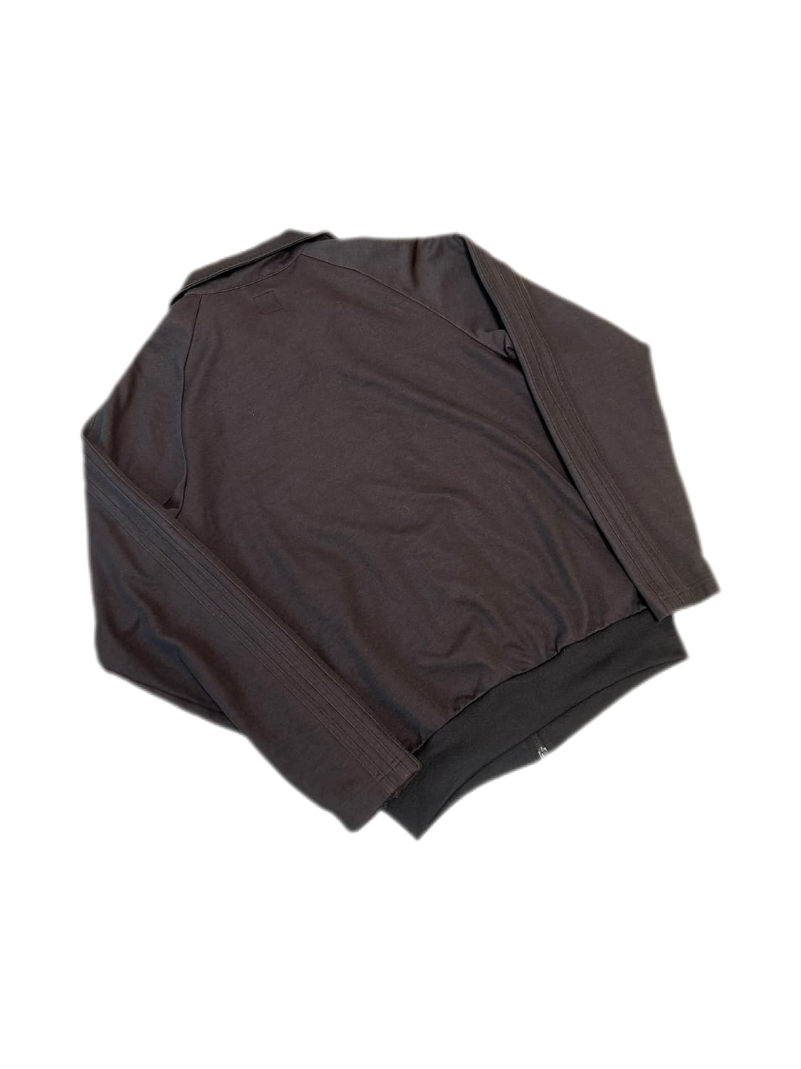 아디다스 다크브라운 체크 패턴 져지 상품이미지3