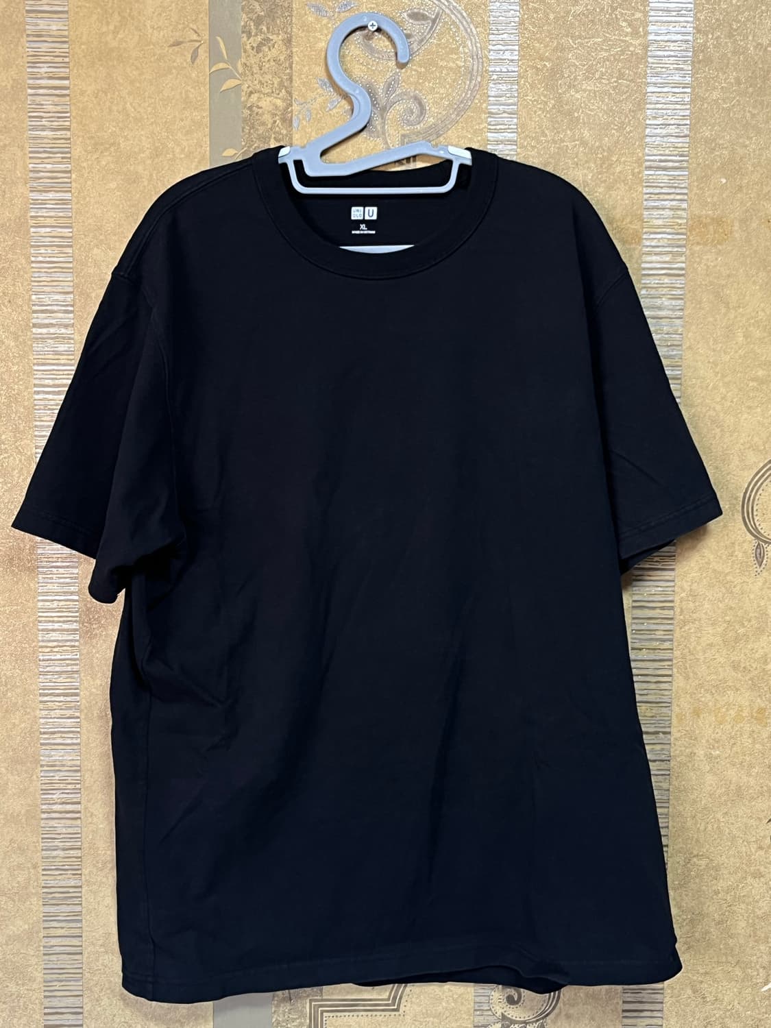 유니클로U 블랙 크루넥 반팔티 XL 상품이미지2
