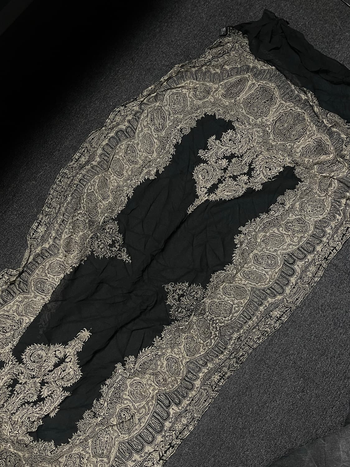 JPN Gothic pattern scarf 상품이미지3