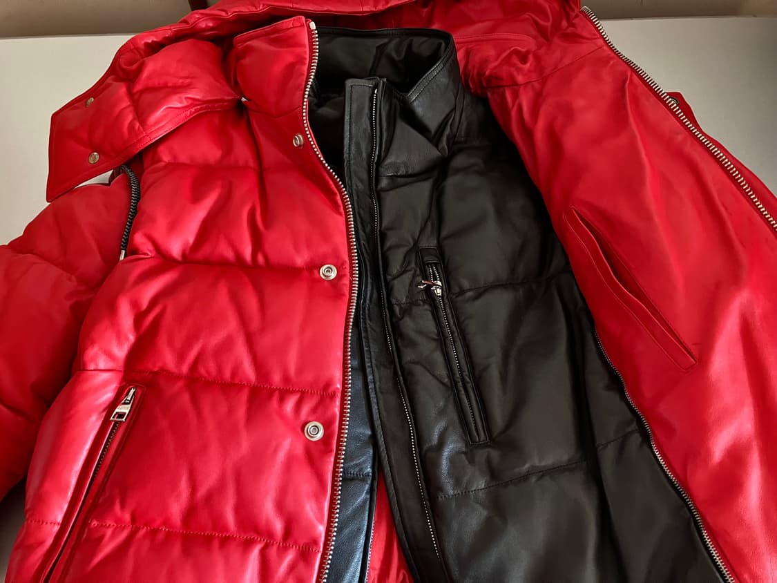 알렉산더 맥퀸 가죽 패딩 상품이미지10