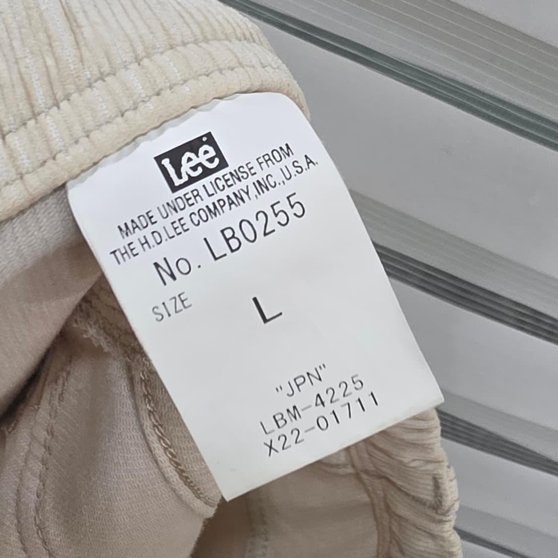 Lee LB0255 코듀로이 반바지- L 상품이미지6