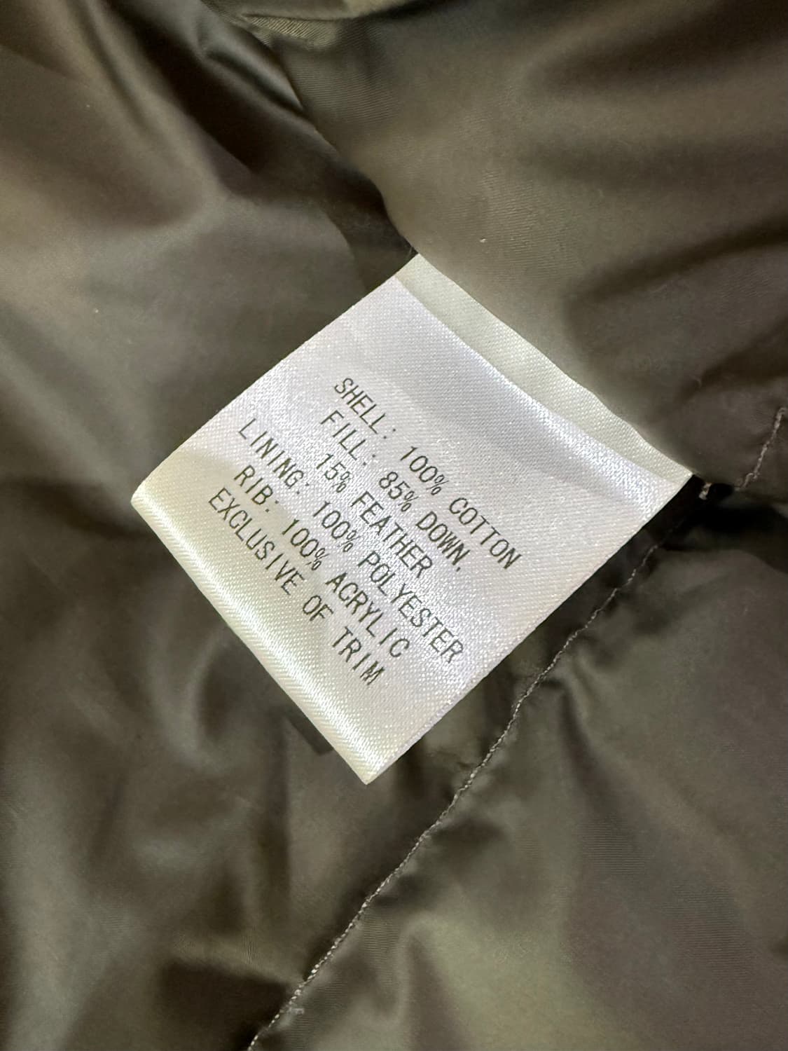 Battenwear 바튼웨어 올리브 색상 코듀로이 다운자켓 상품이미지4