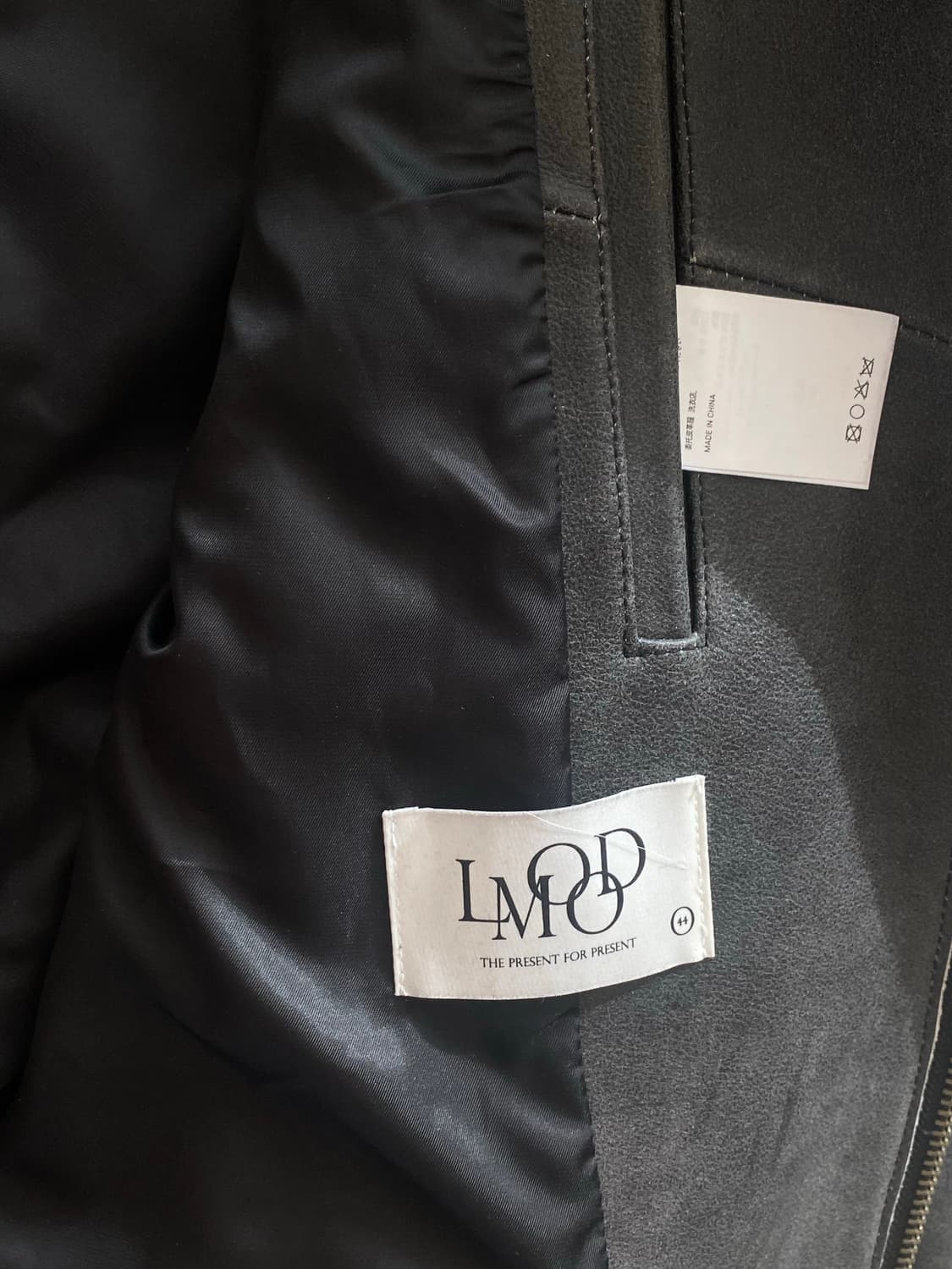 엘무드 레더 자켓 상품이미지4