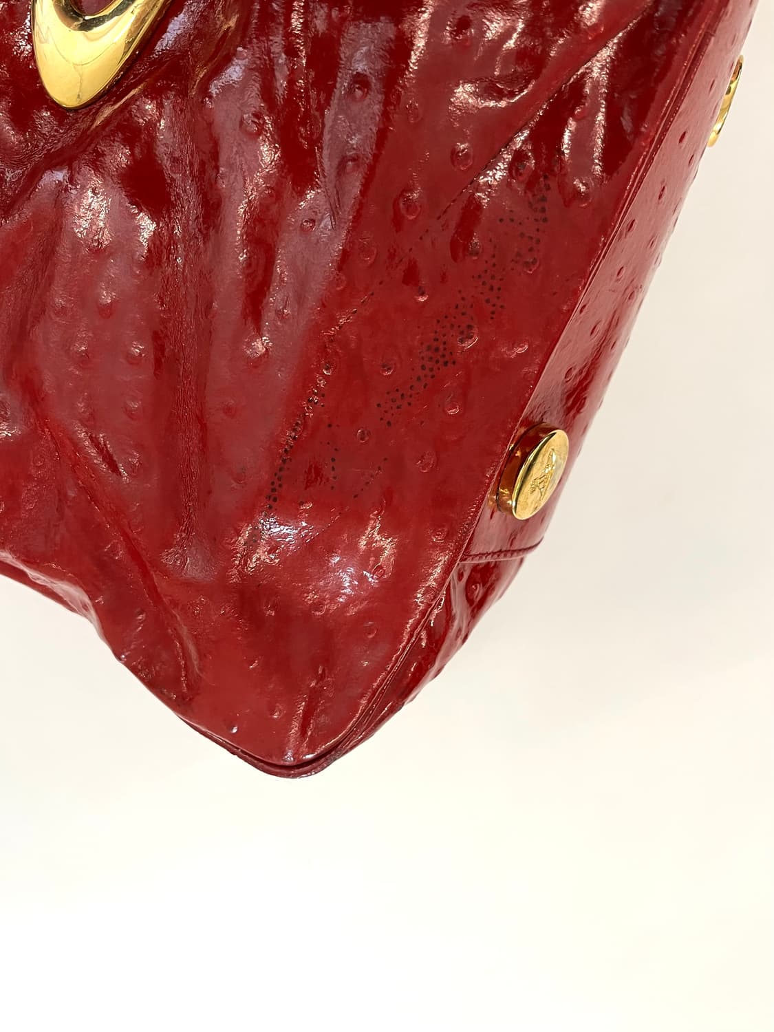 비비안웨스트우드 빅 오알비 오스트리치 레더백 상품이미지9