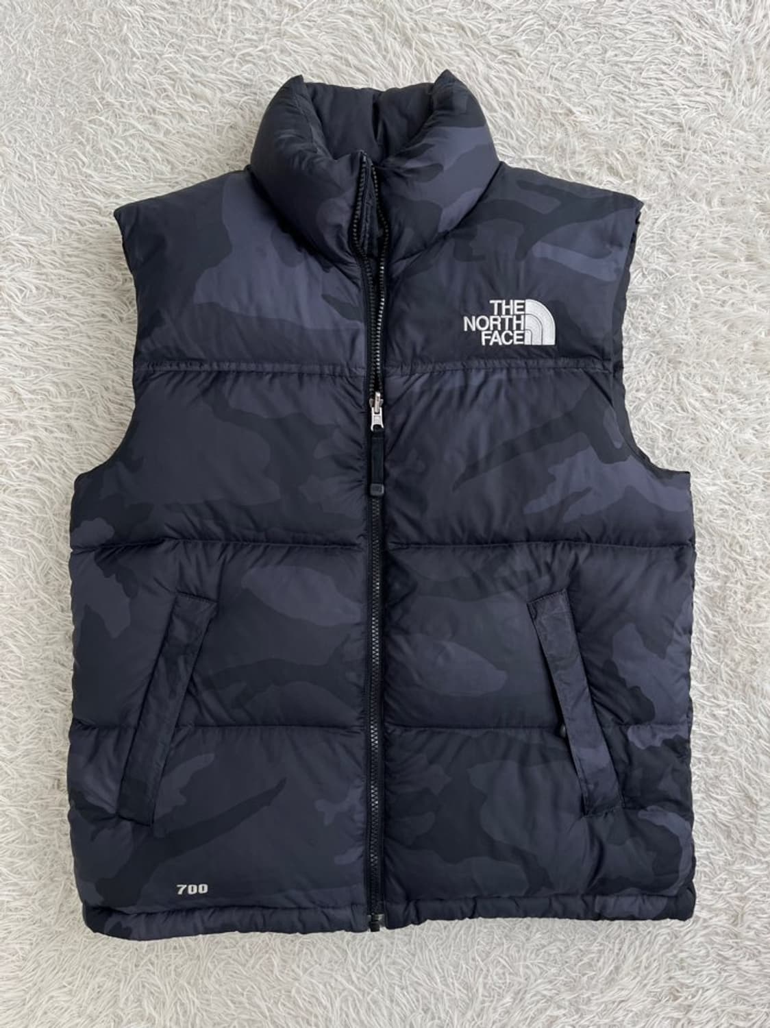 노스페이스 카모플라쥬 패딩 조끼/#3296 상품이미지1
