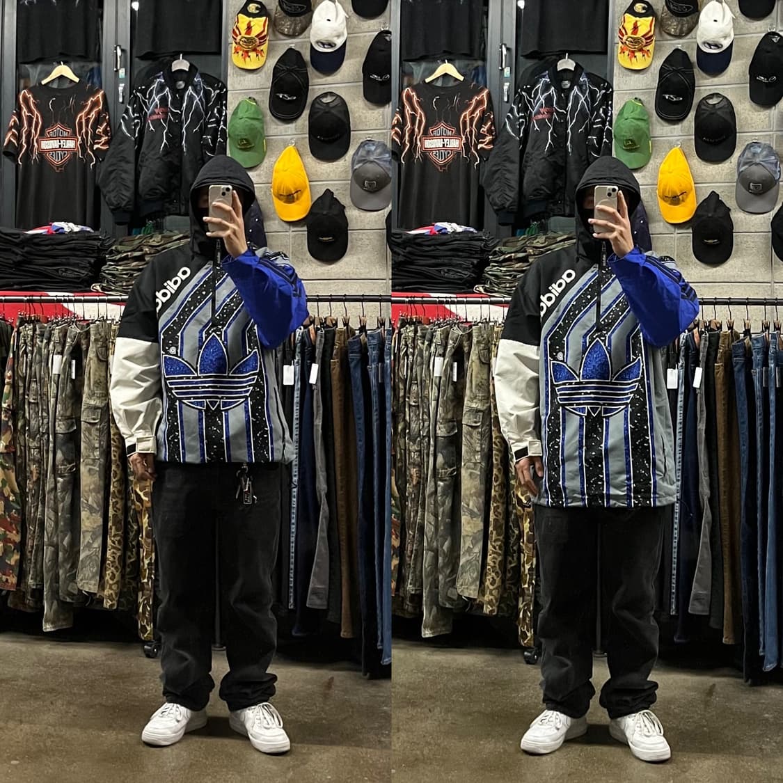 90s 아디다스 패딩 아노락 (105-110) 상품이미지5