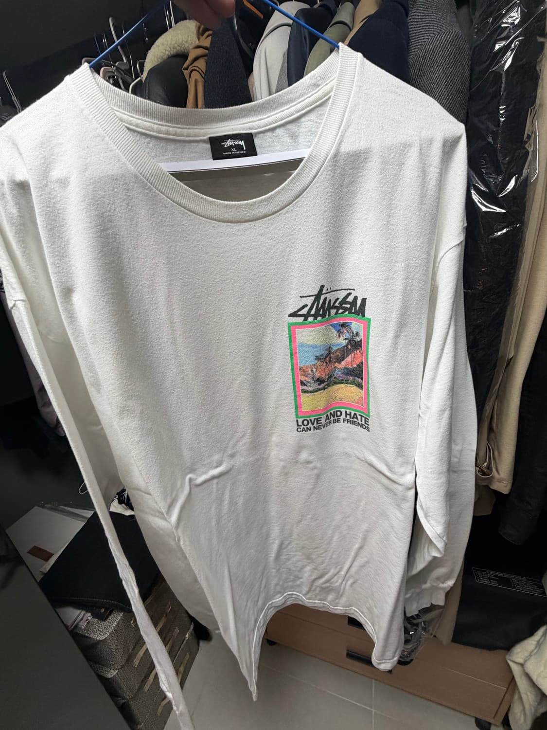 스투시 롱슬리브 xl 상품이미지1