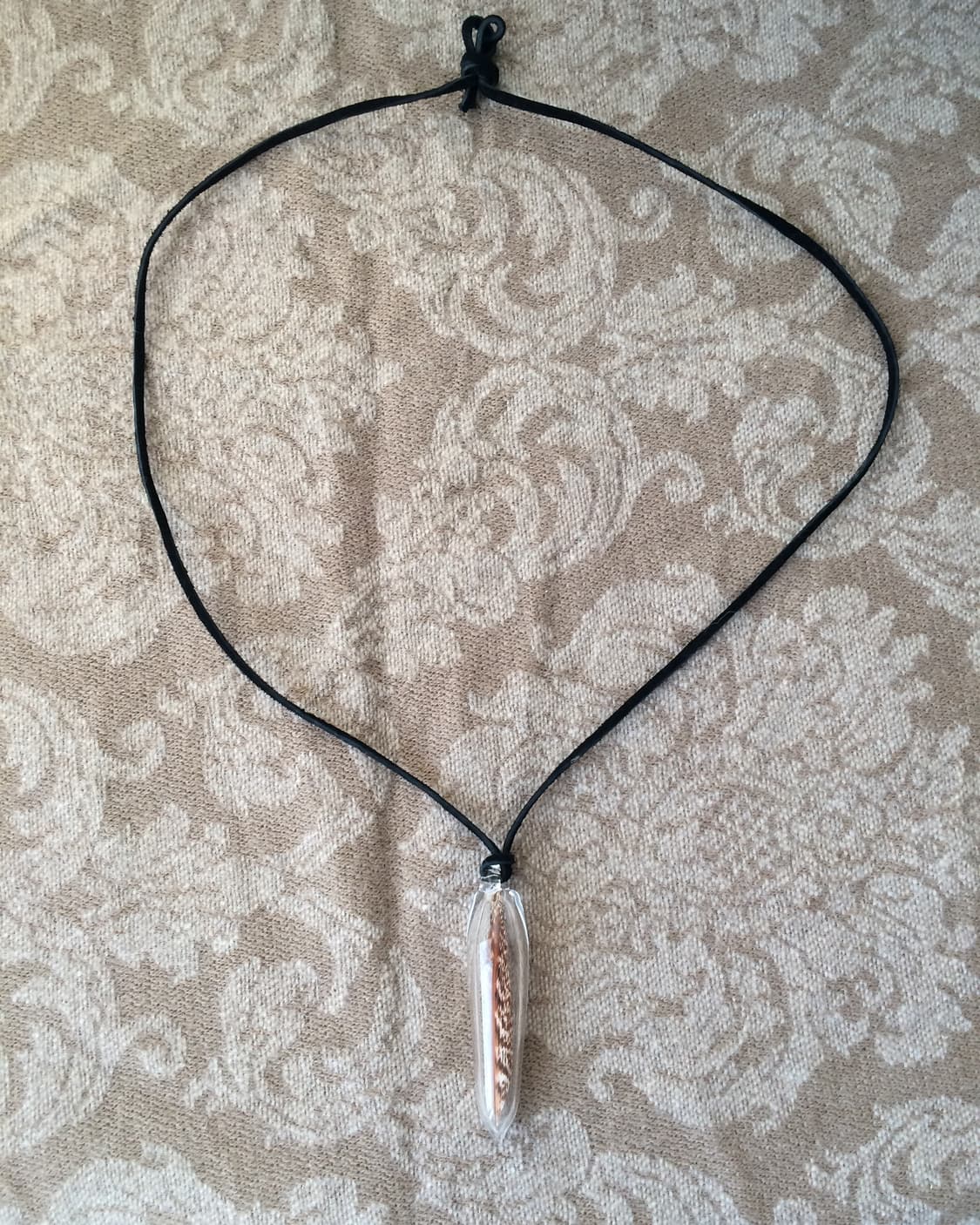 feather pendent necklace 상품이미지2