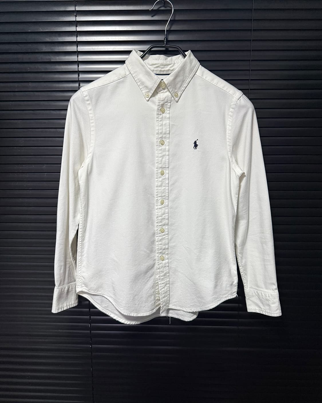 폴로 랄프로렌 화이트 흰색 옥스포드 셔츠 남방 클래식 M 95 포니 미니 상품이미지2
