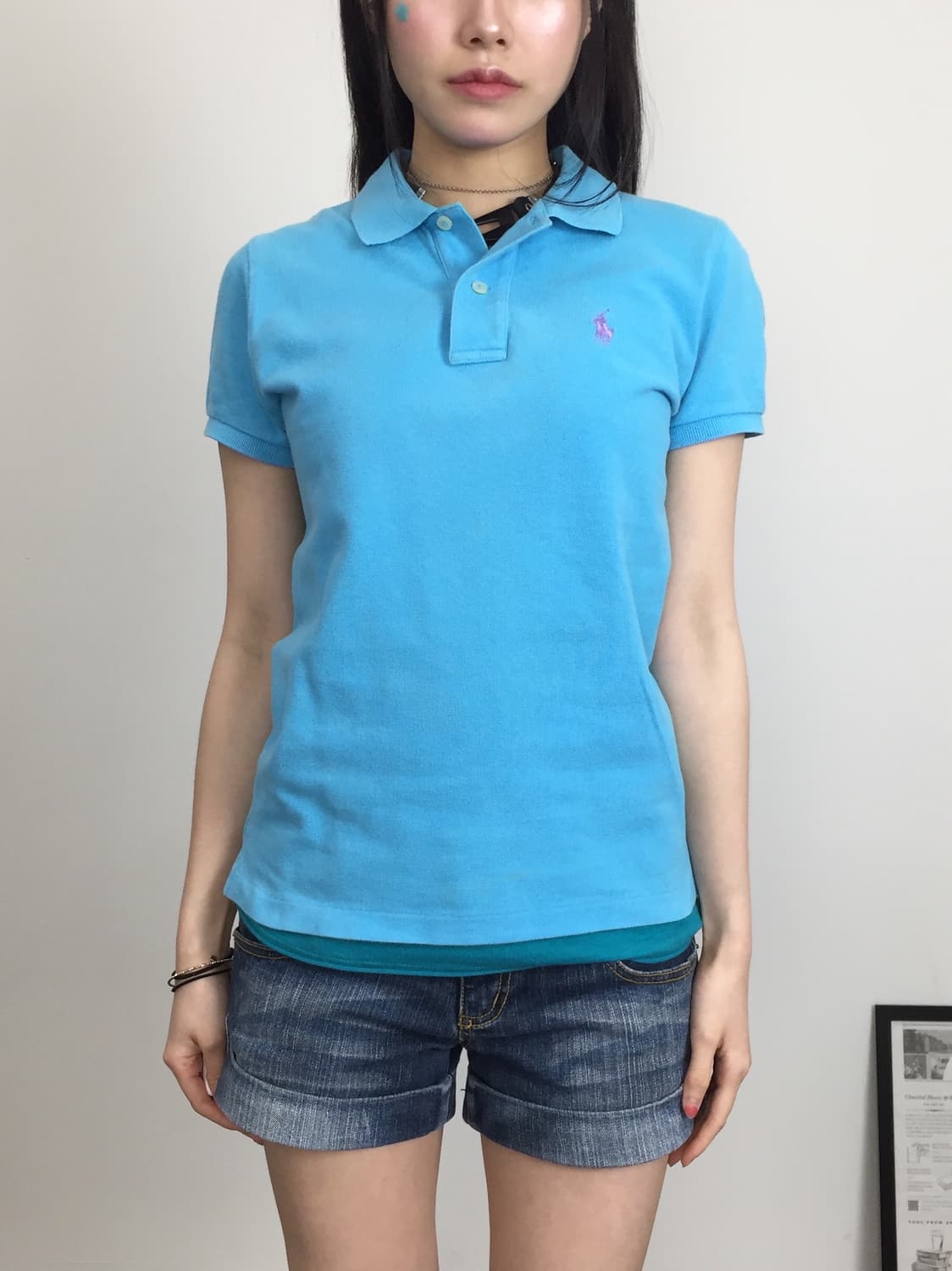 'Ralph Lauren' Blue Polo Shirts 상품이미지2