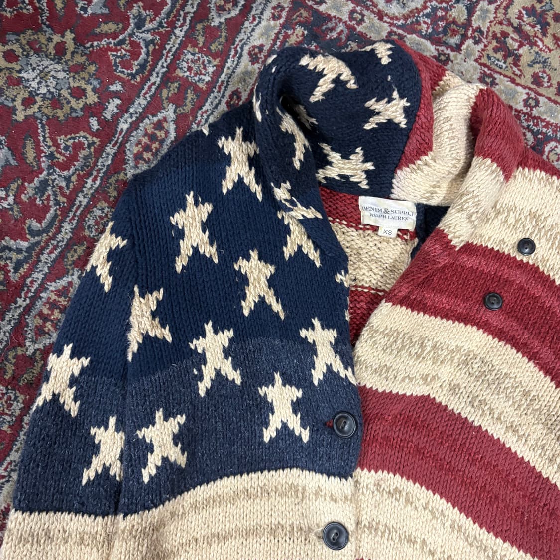 데님 & 서플라이 랄프로렌 성조 숄카라 가디건 상품이미지7