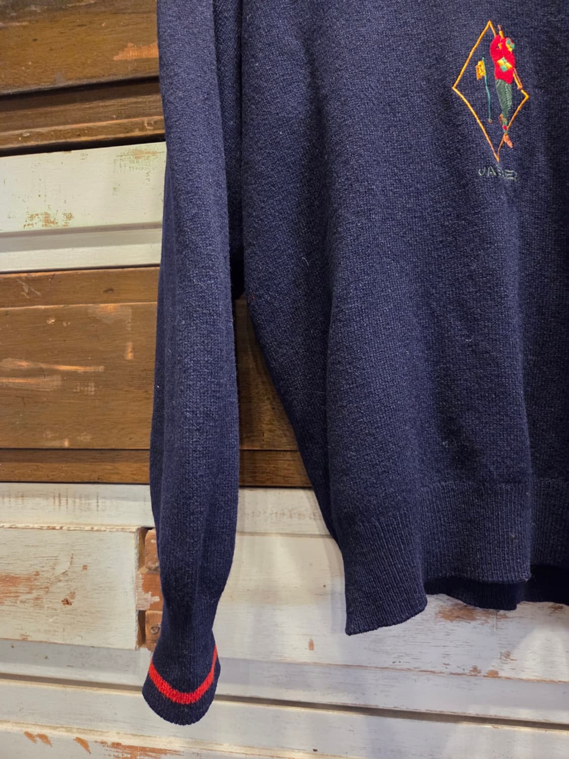 Jaeger 스코틀랜드 메이드 램스울니트  상품이미지5