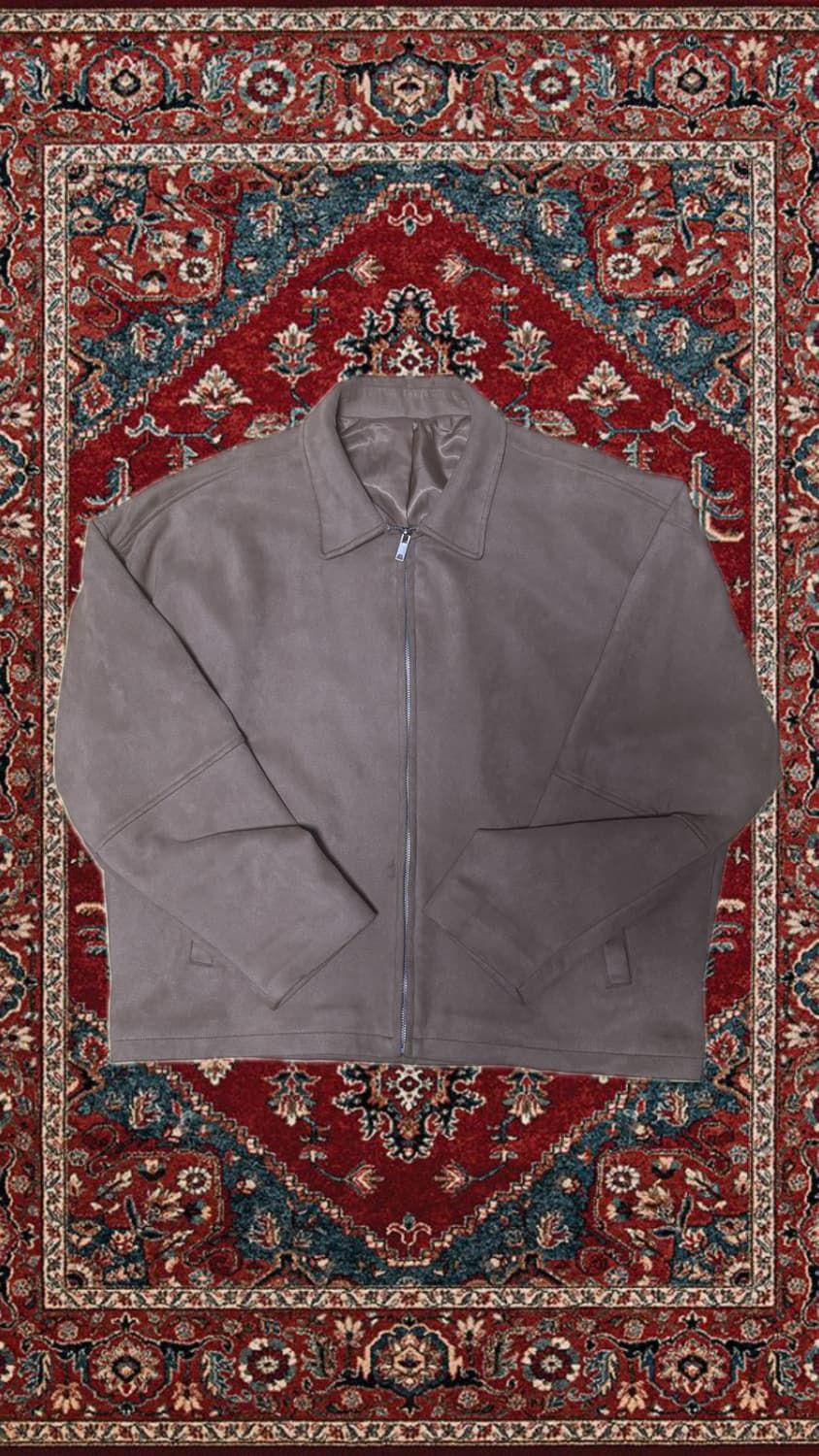 Light brown Suade jacket 상품이미지1