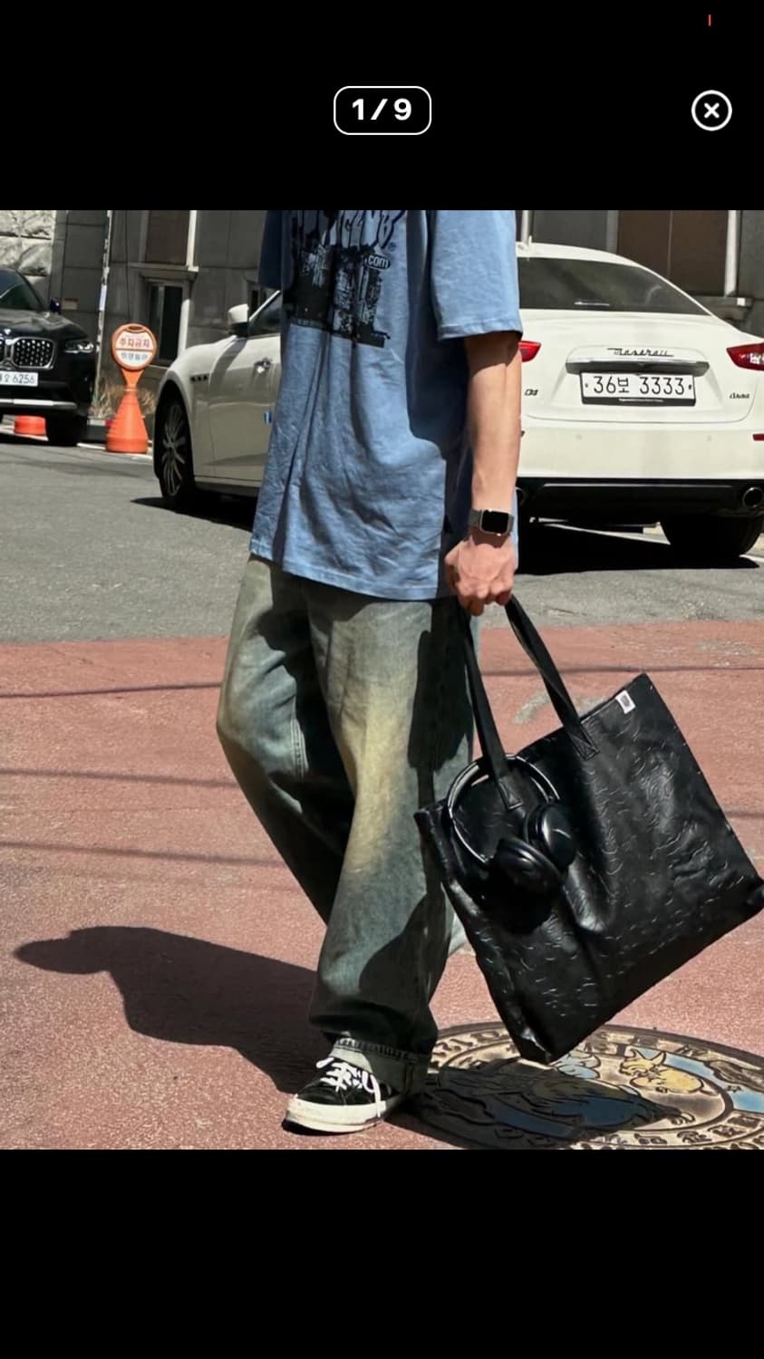 베이프 잡지부록 토트백 상품이미지2