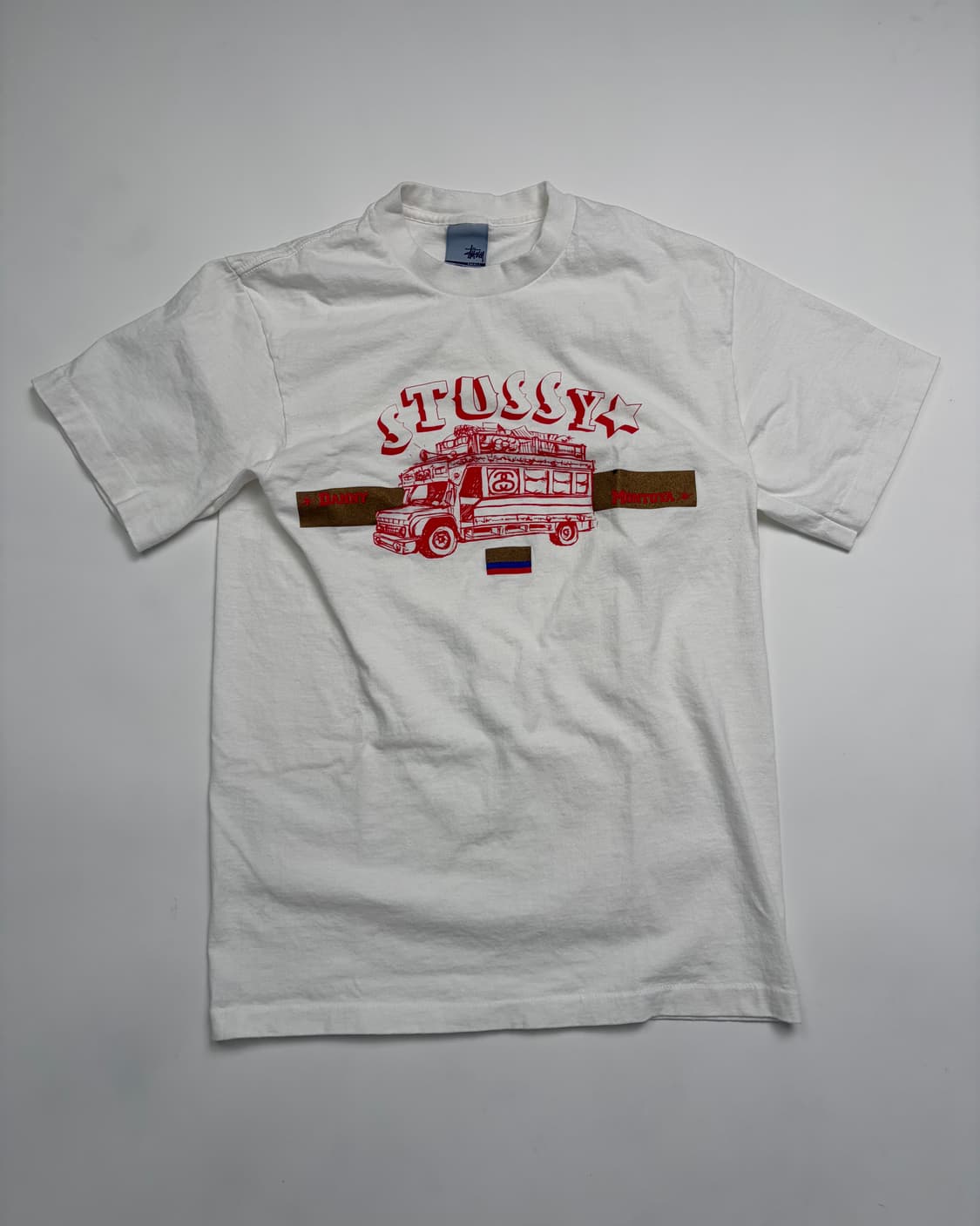 00s Stussy Danny Montoya Tee (white) 상품이미지1