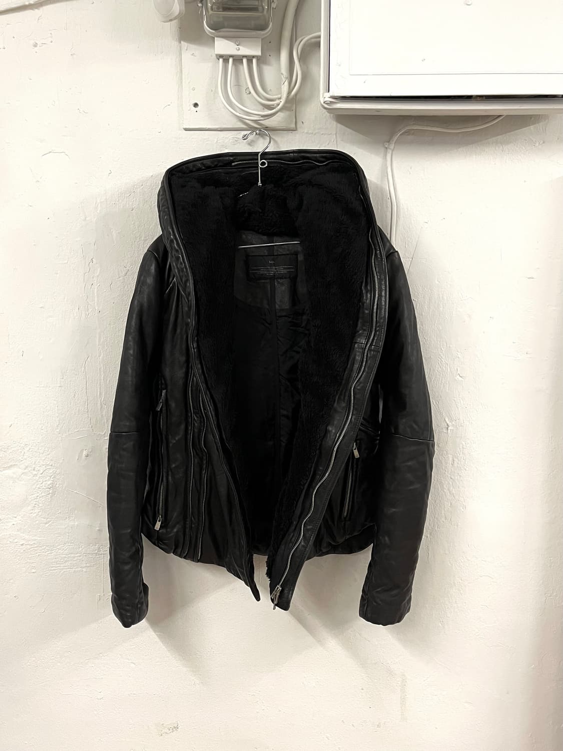 BAJRA 바즈라 2011 FW 레더 김프 후드 자켓 상품이미지8