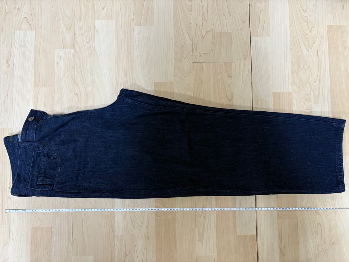 유니클로 와이드스트레이트진 31 68블루 상품이미지4