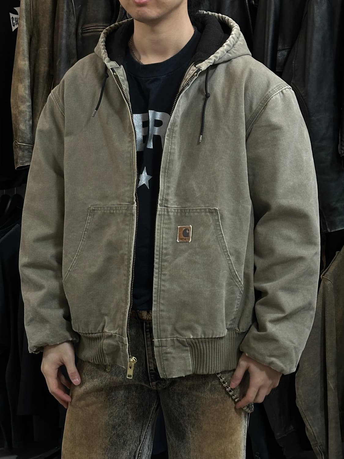 00's OG 칼하트 J130 액티브 자켓 칼하트 DES 상품이미지10