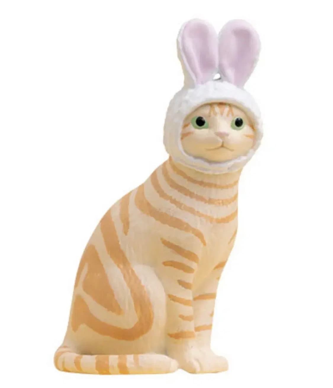 모자 쓴 고양이 가챠 치즈태비 냥이 반려묘 코숏 일본 뽑기 상품이미지1