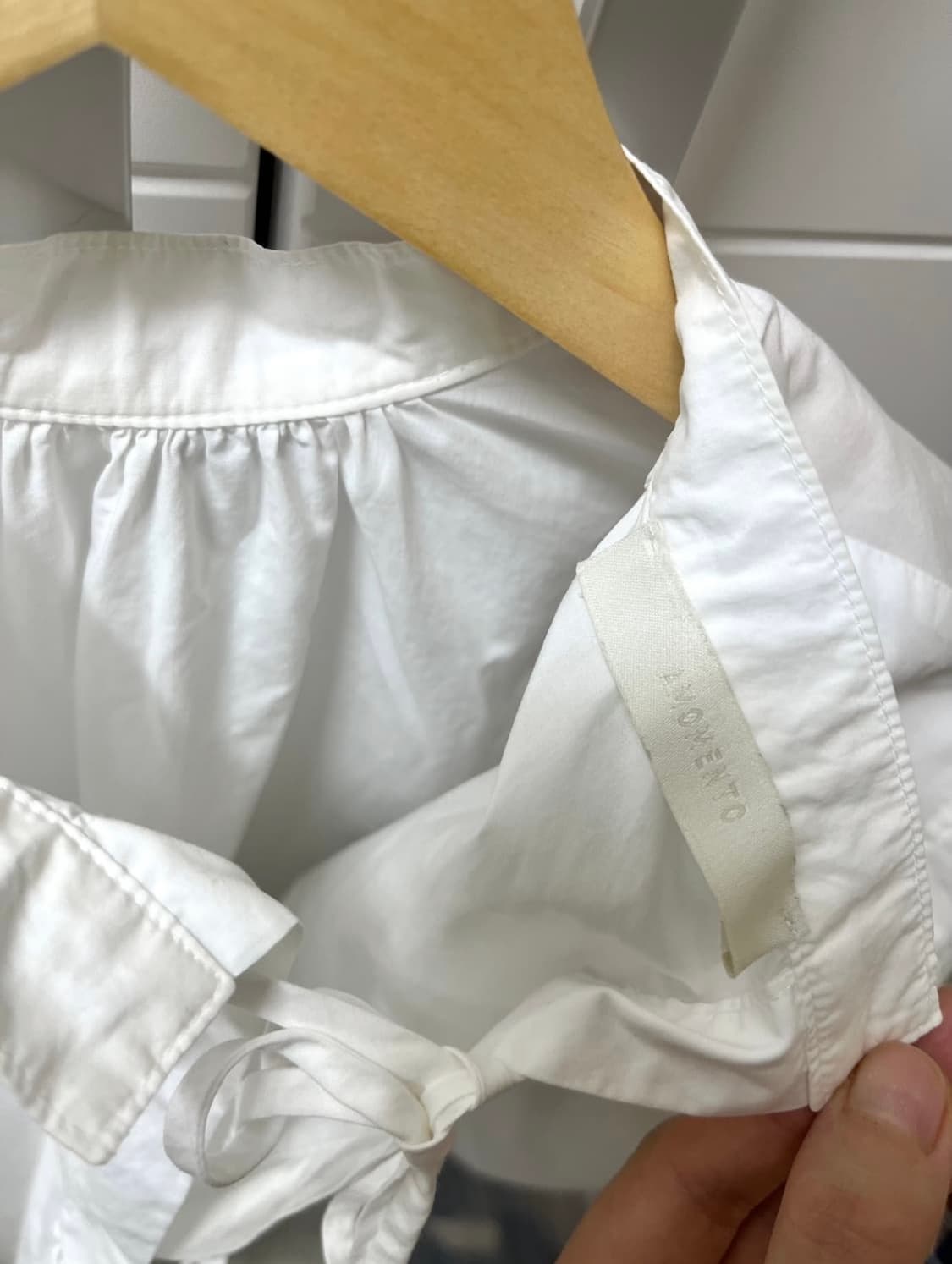 아모멘토 AMOMENTO 오픈 블라우스 상품이미지8