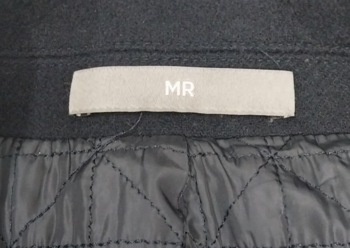 헤지스 캐시미어 혼방 진네이비 코트 105 상품이미지3