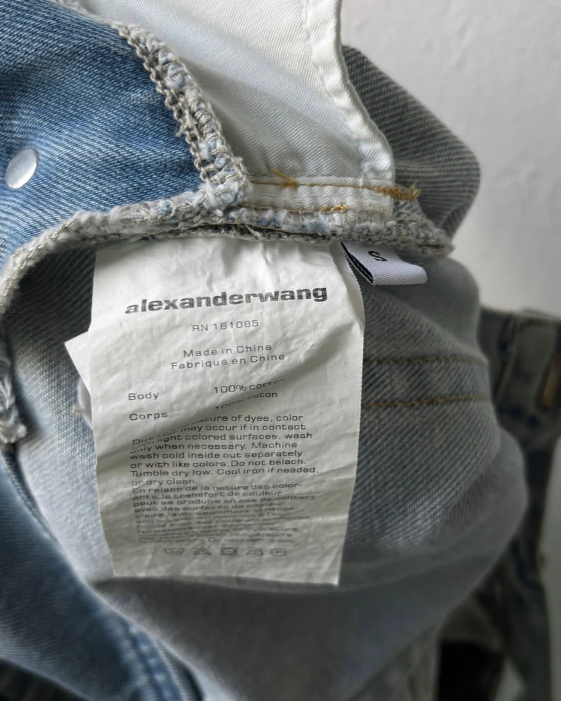 알렉산더왕 와이드 데님 팬츠 상품이미지5