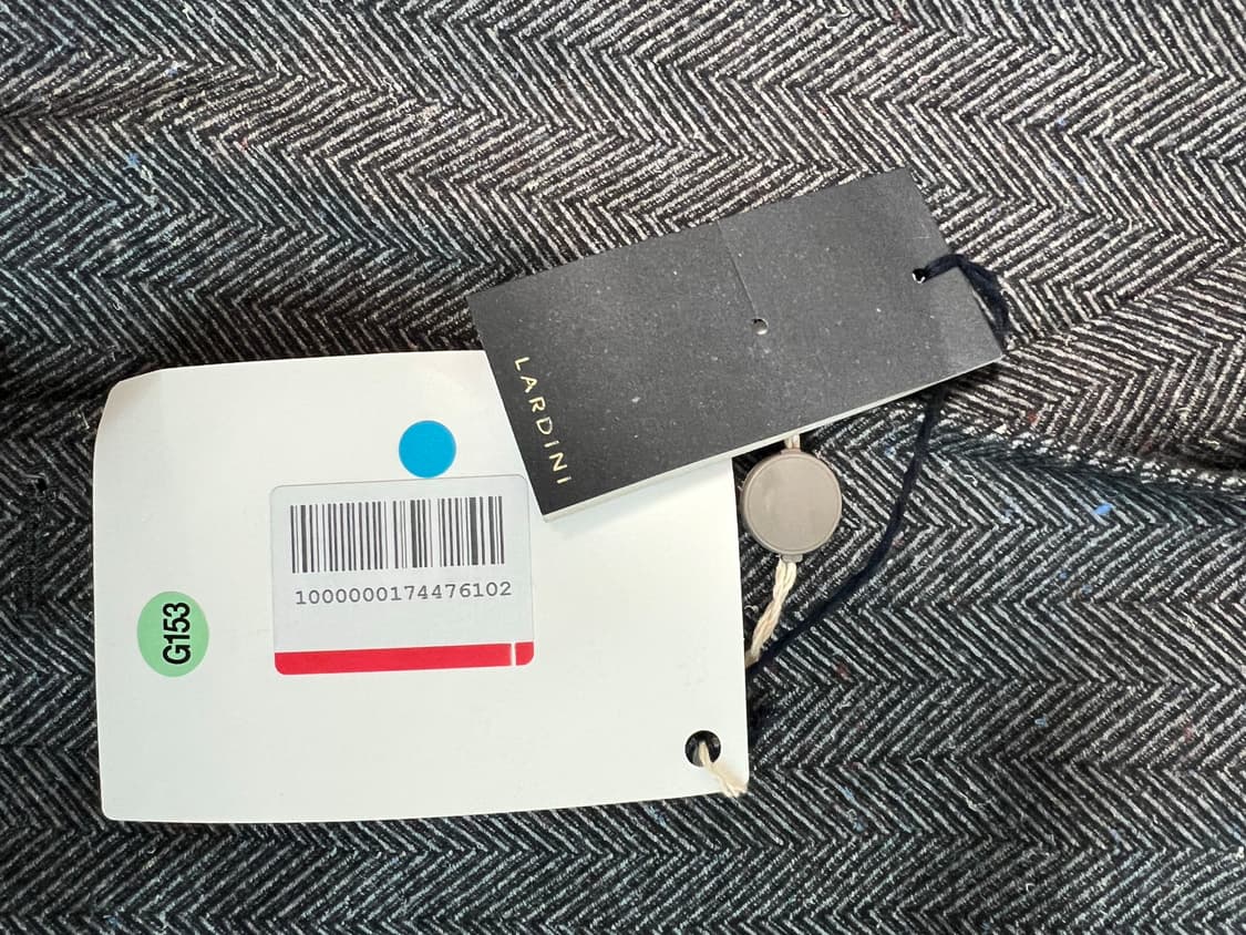 라르디니 헤링본 블레이저 그레이 상품이미지5