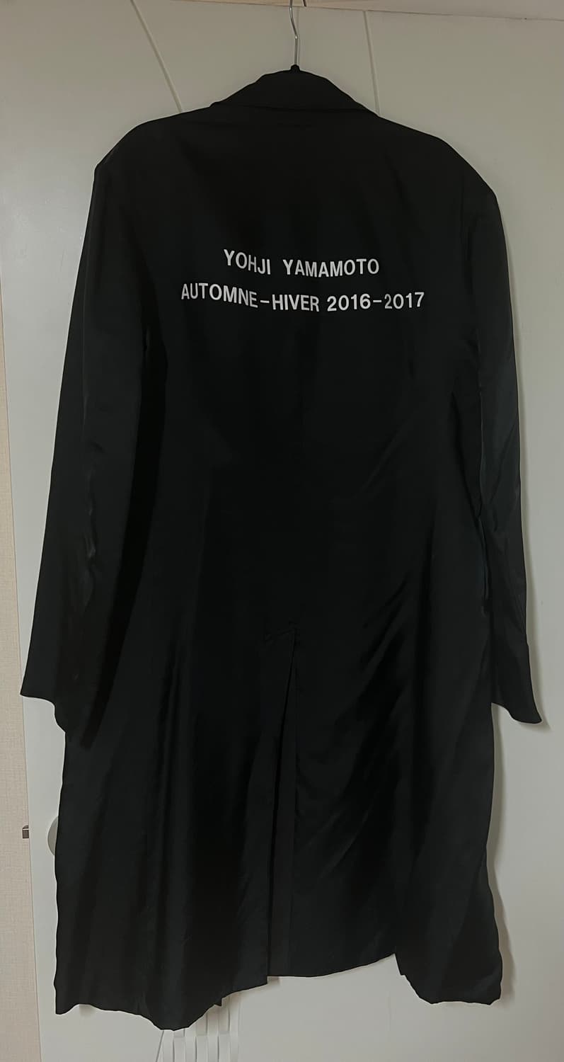 요지야마모토 스태프 코트 3size 상품이미지3