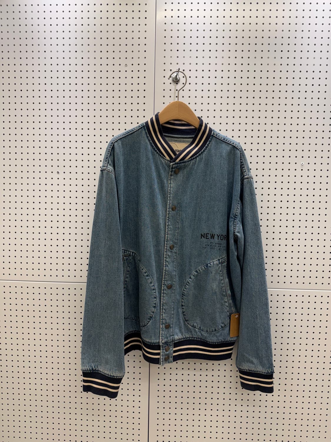 JSNY 뉴욕 데님 바시티 자켓 U1654 상품이미지2