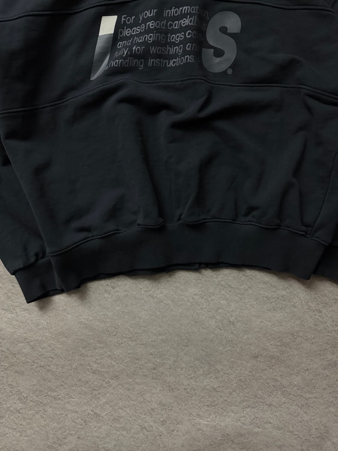 90‘s 이세이미야케 백로고 후드집업 상품이미지6