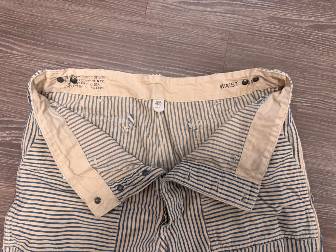 rrl 스트라이프 퍼티그 쇼츠 팝니다.34 사이즈 상품이미지3
