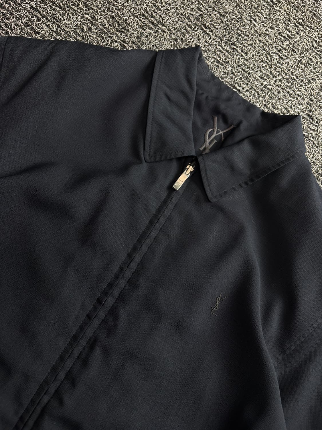 90s YSL 입생로랑 아카이브 블루종 자켓 3892 상품이미지3