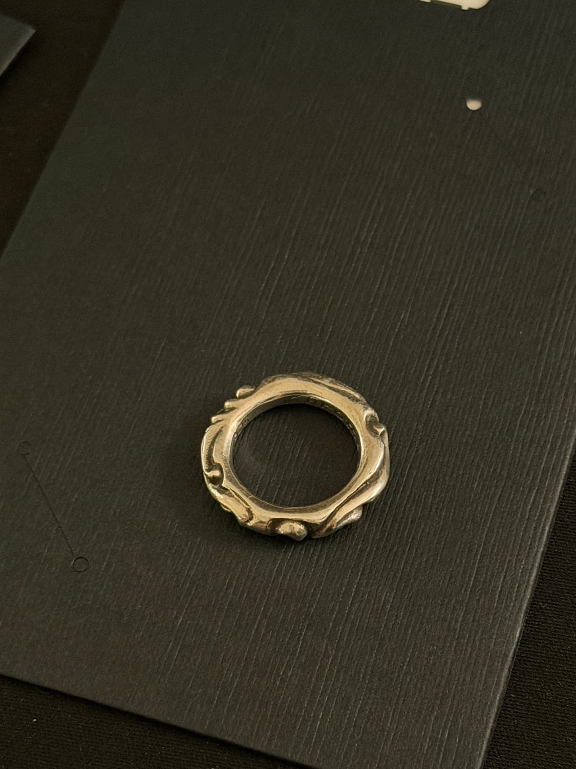 ks10 크롬하츠 스크롤 벤드 링 (한스룸 풀구성) 상품이미지3