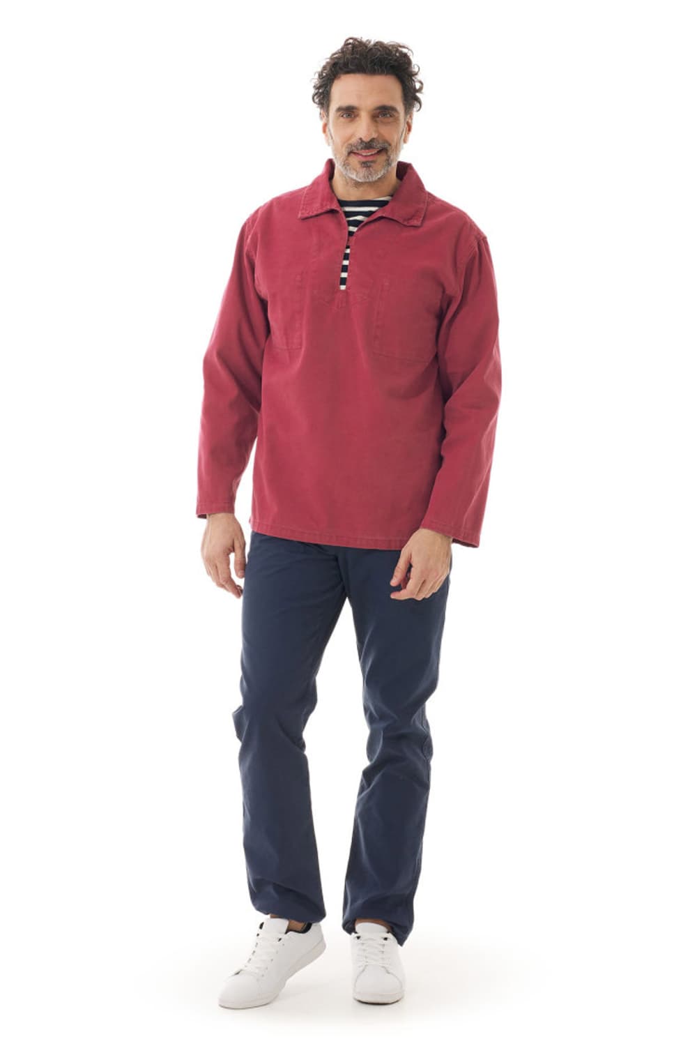 mousqueton 빈티지 트레디셔널 피셔맨 셔츠 자켓 XXL 사이즈 상품이미지1