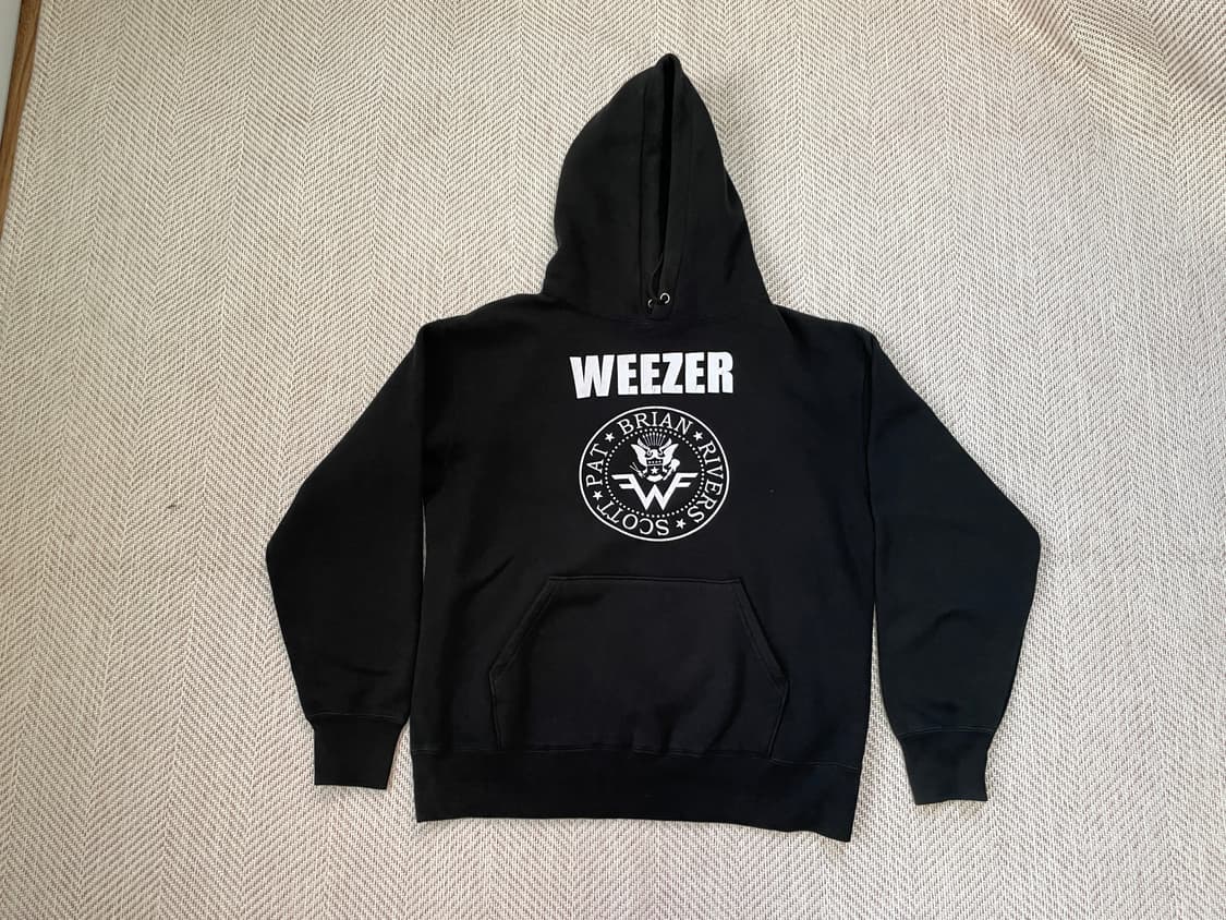 록 밴드 weezer  투어 후드티 J03192 상품이미지1