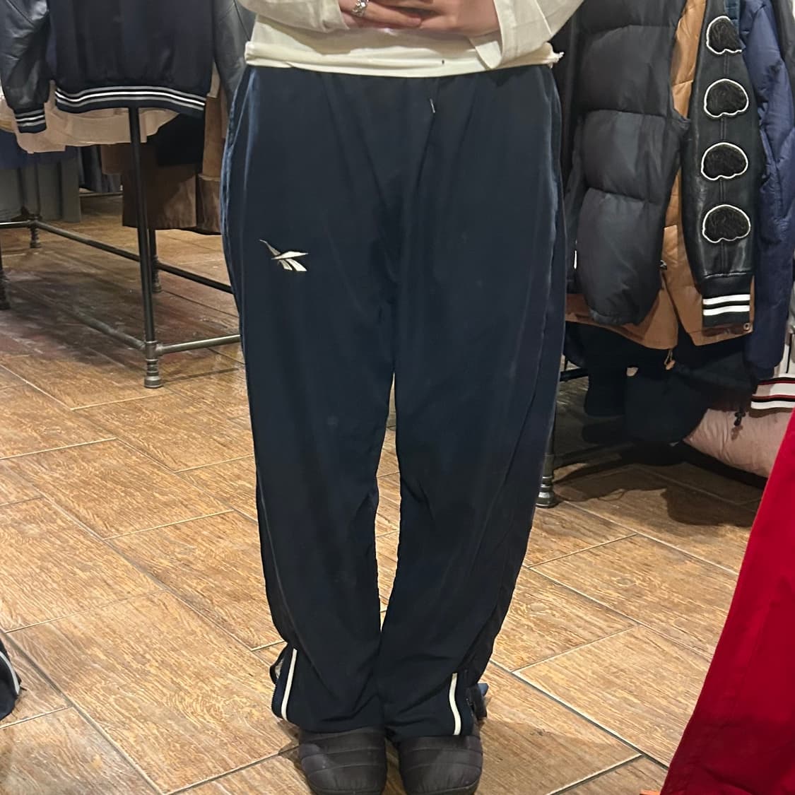 [HI] 리복 트랙 팬츠 네이비 상품이미지2