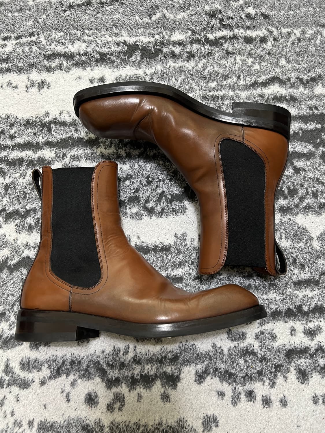 드리스반노튼 스퀘어토 브라운 부츠 42 상품이미지2