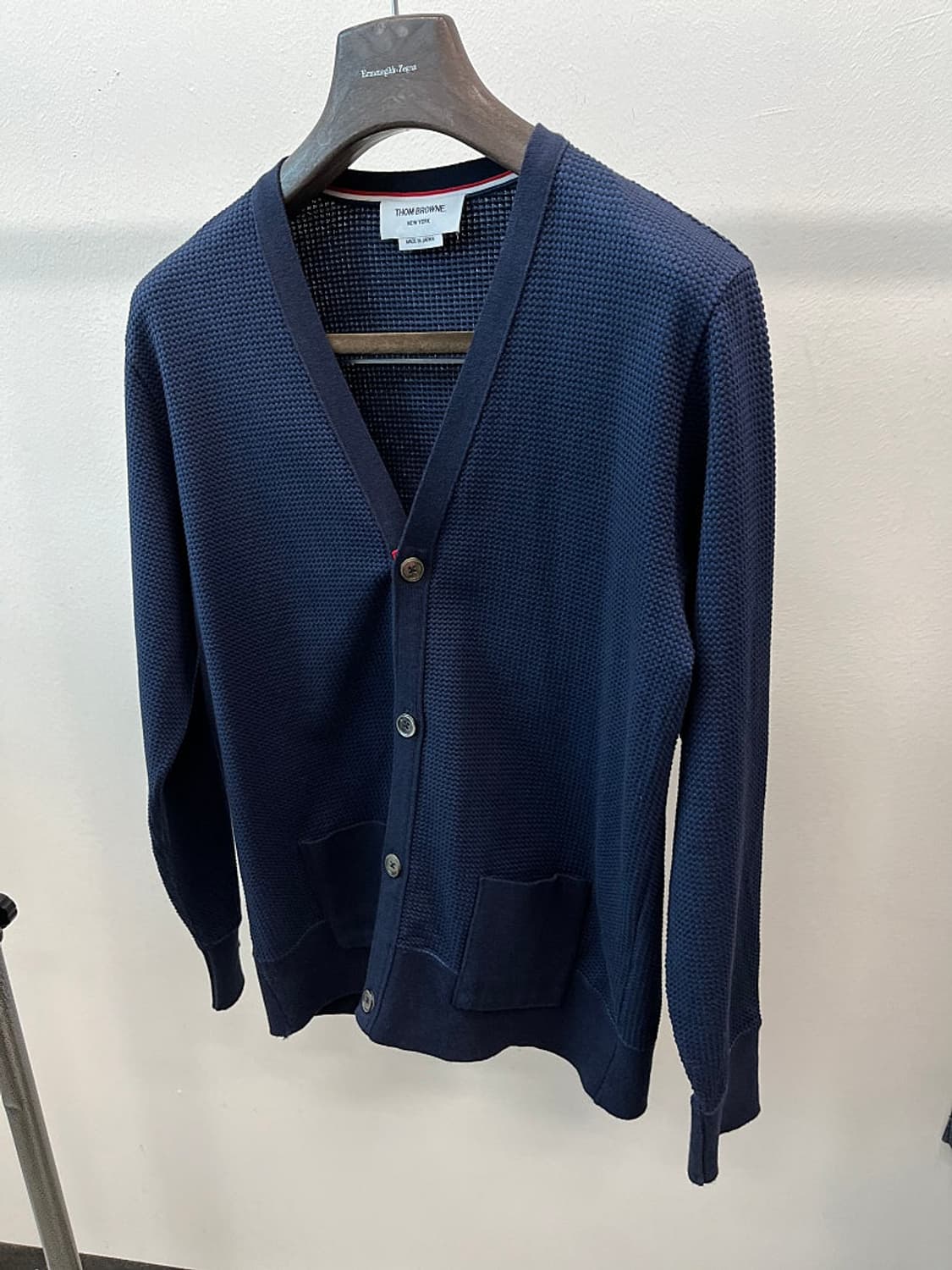 100) 톰브라운 코튼 가디건  상품이미지1