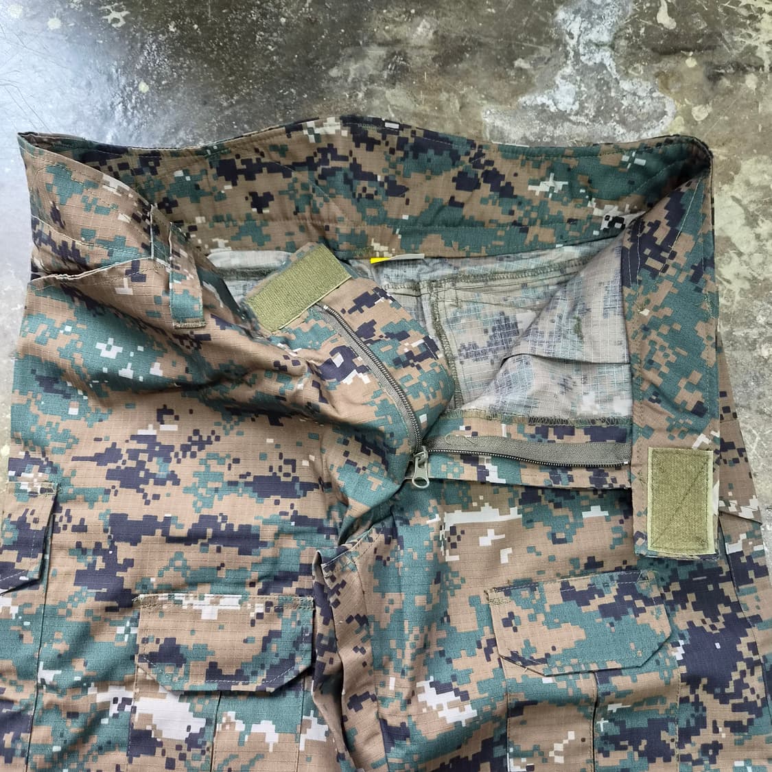 L) 새제품 미군 디지털 카모 컴뱃 셋업 컴뱃셔츠 BDU팬츠 밀리터리 상품이미지7