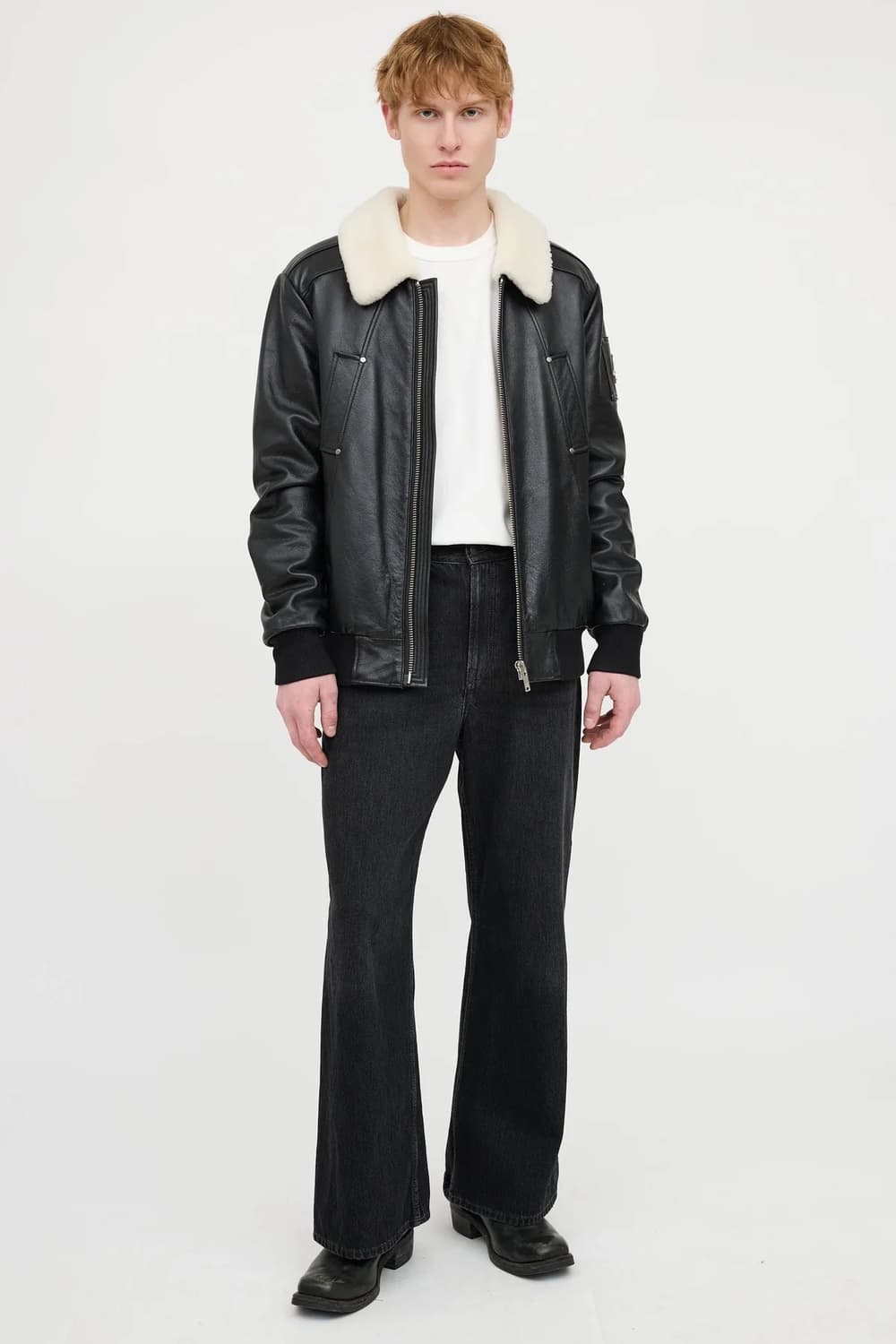 무스너클 (moose nuckles)가죽 자켓 US  L(105) 상품이미지3