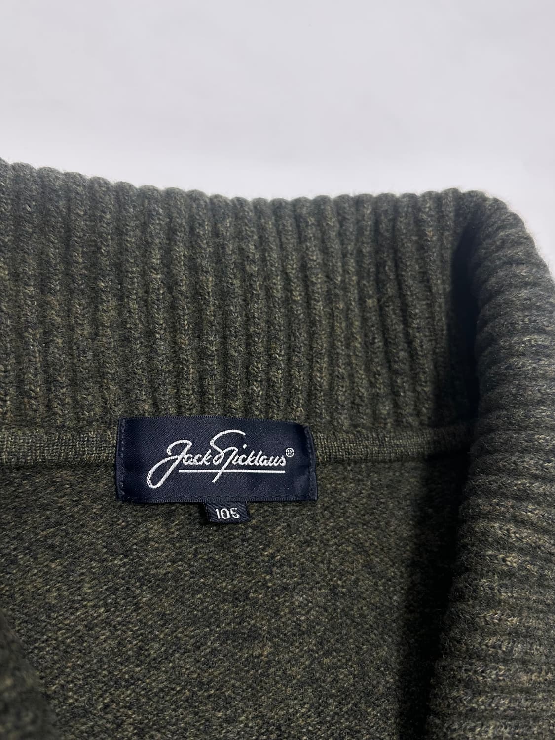 잭니클라우스 숄카라 니트 가디건 상품이미지8