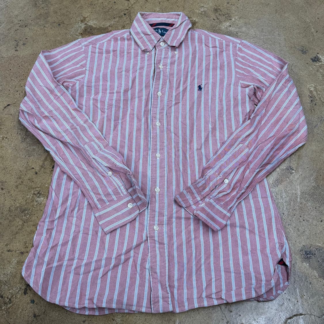 [정품/S] 폴로 랄프로렌 스트라이프 셔츠 b15 상품이미지2