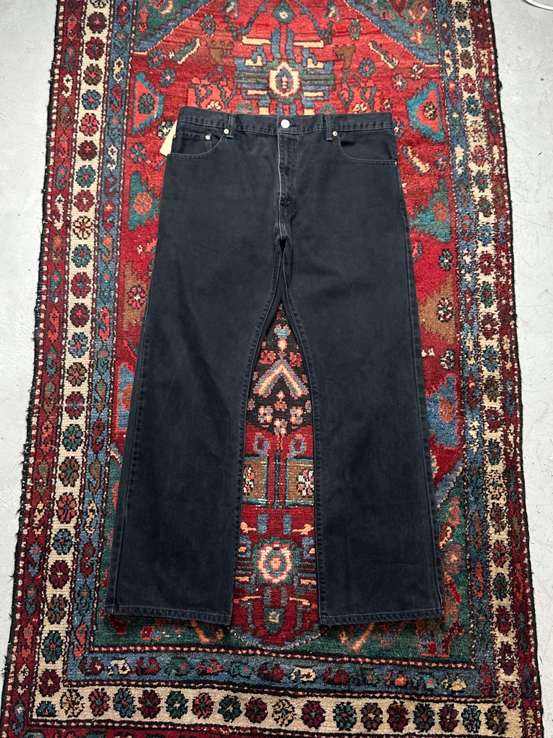 00's 리바이스 517 블랙 부츠컷 플레어진 상품이미지1