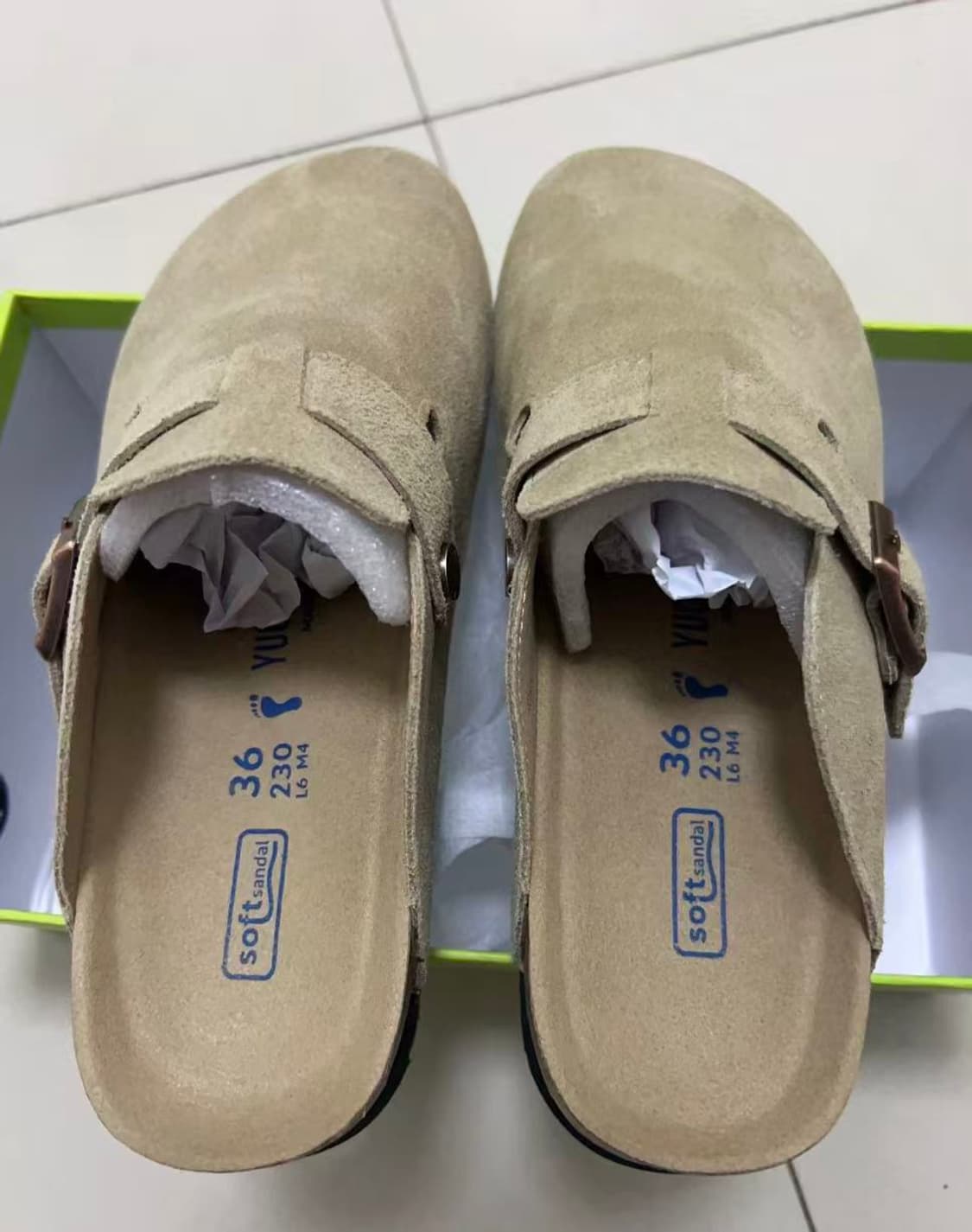 버켄스탁 보스턴 소프트 풋베드 토프 - 레귤러

230mm 상품이미지4