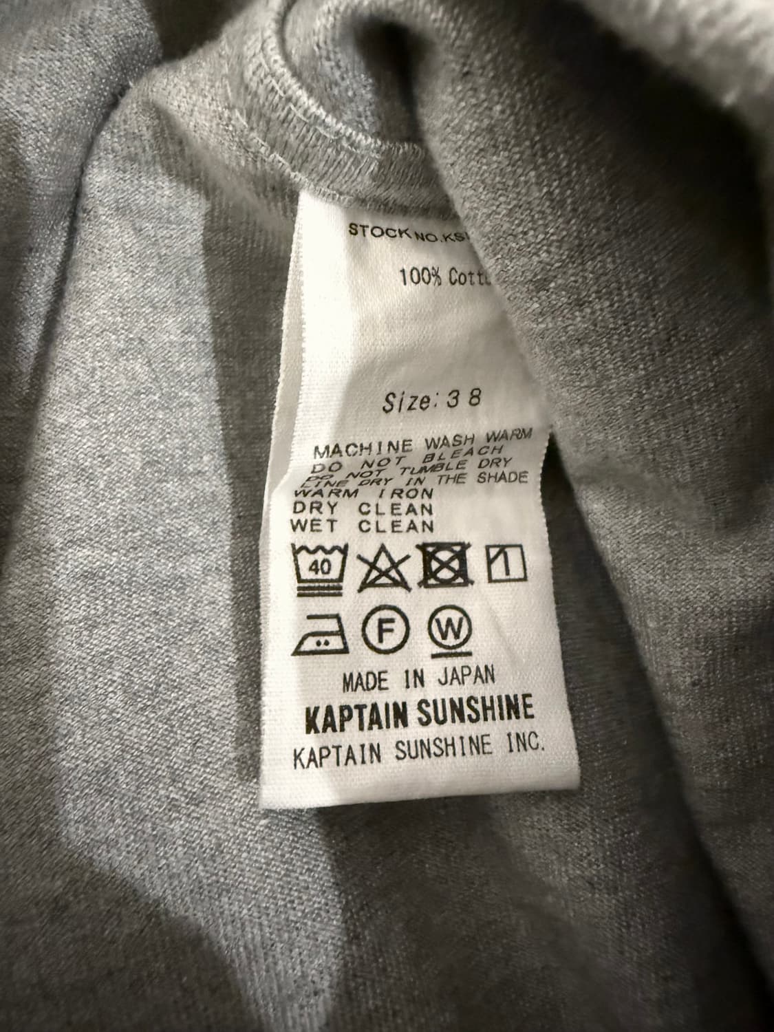 캡틴선샤인 수빈수피마 롱슬리브 티셔츠x3 화이트, 그레이, 블랙 상품이미지8