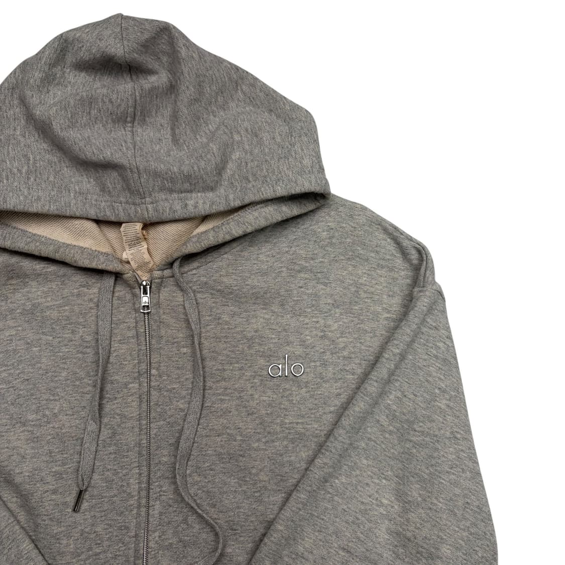 alo 알로 그레이 후드집업 S 상품이미지2
